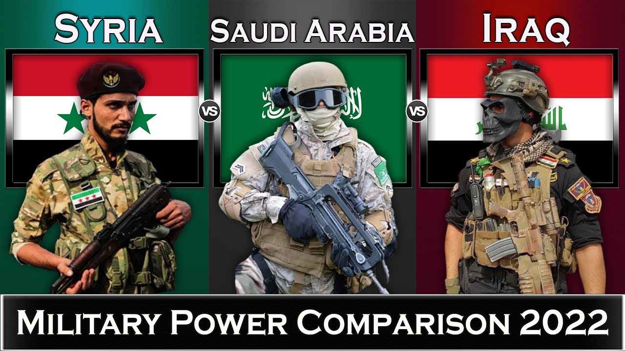 Syria vs Saudi Arabia vs Iraq Military Power Comparison 2022 | Global Power