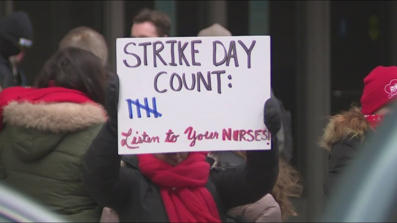 Talks continue on Day 5 of nurses' strike, but end is not yet in sight&nbsp;