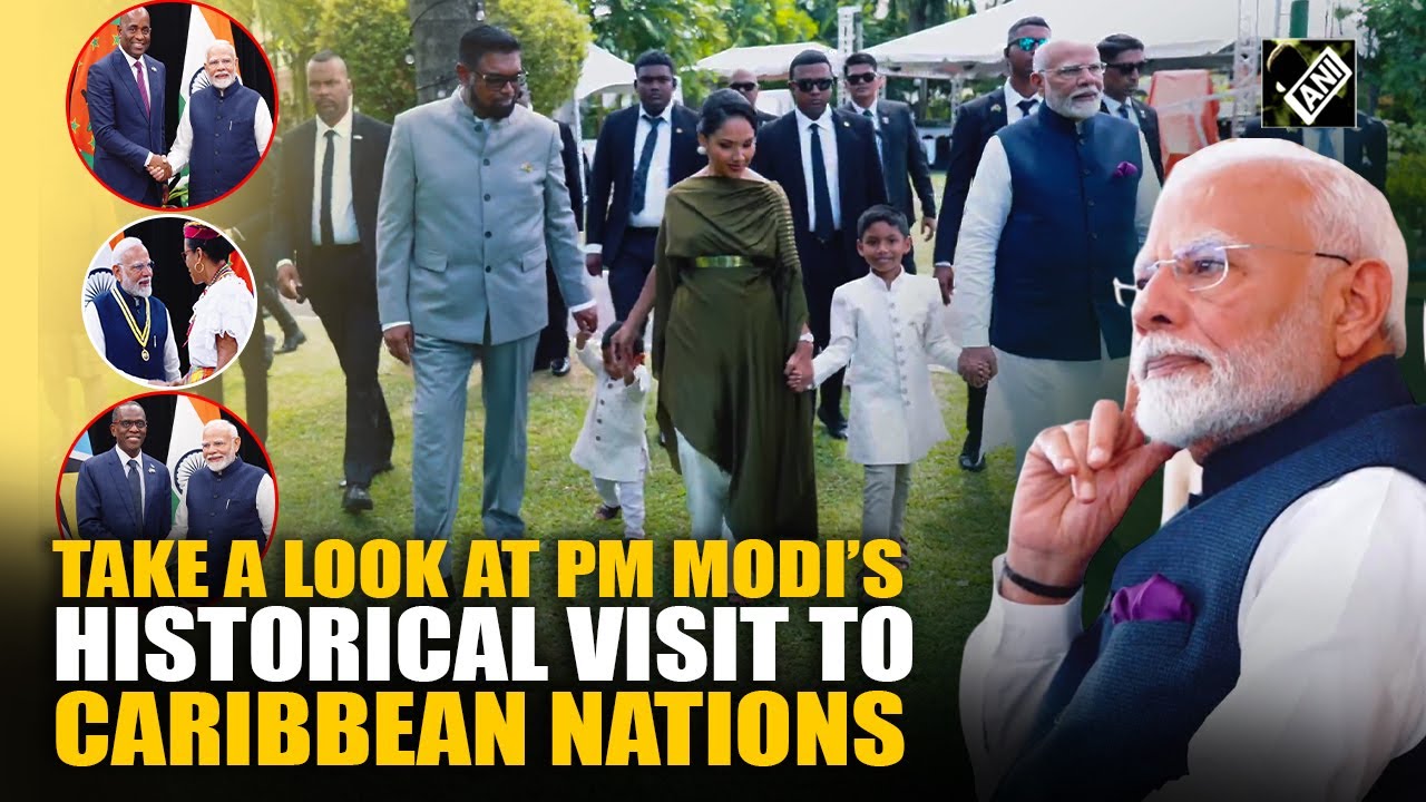 See highlights how PM Modi boosted ties with Caribbean nations during his historical visit