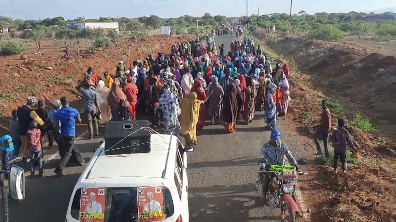 Kinna people decide today what apure  love. for MAJOR ABDINOOR DIMA JILLO.