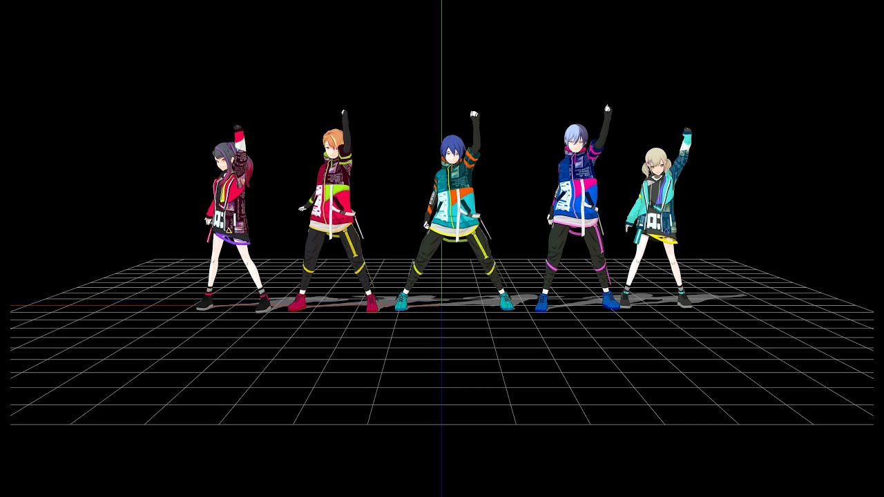 [MMD] Cinema (mirrored dance practice ver.) - Vivid BAD SQUAD