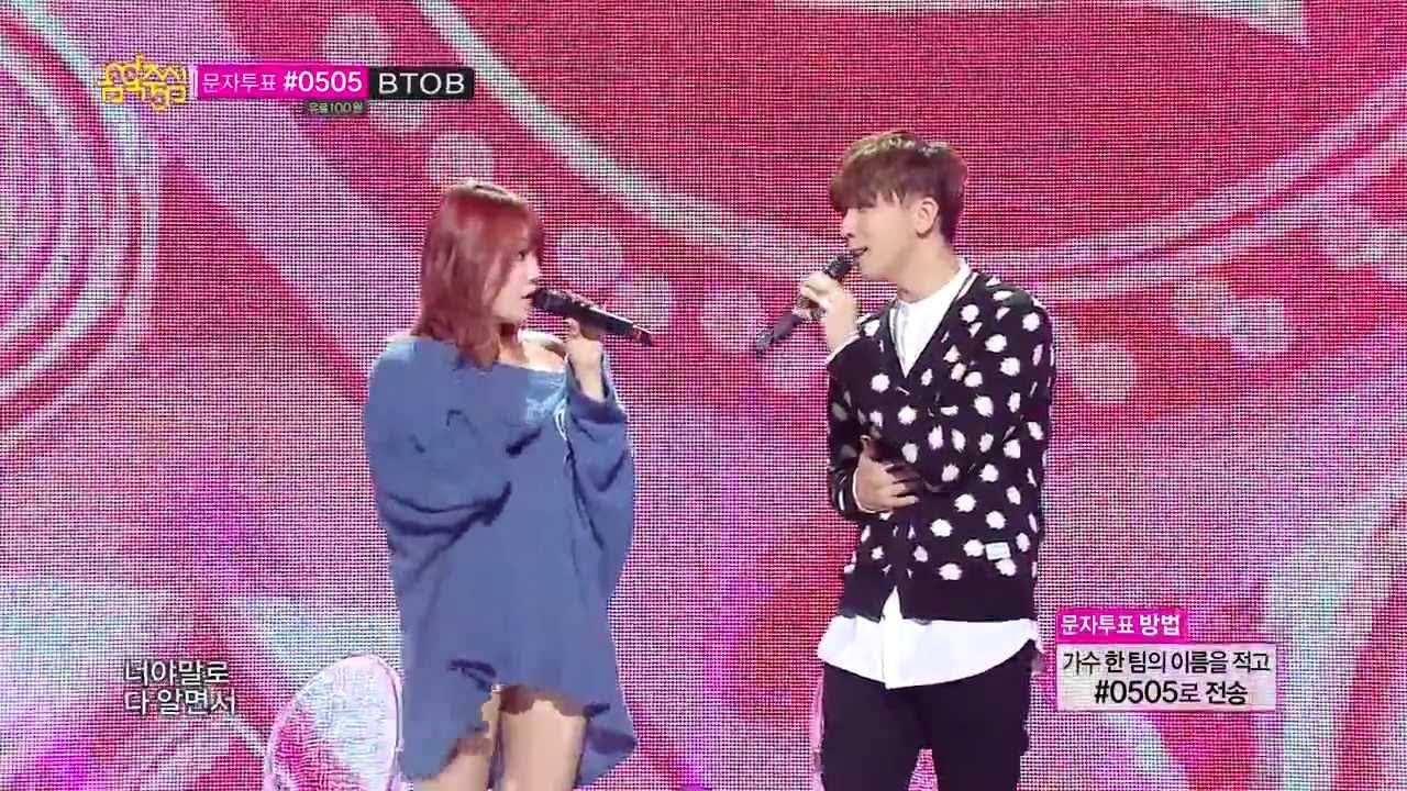 [HOT] SoYou X JunggiGo - Some, 소유 X 정기고 - 썸, Show Music core 20140301