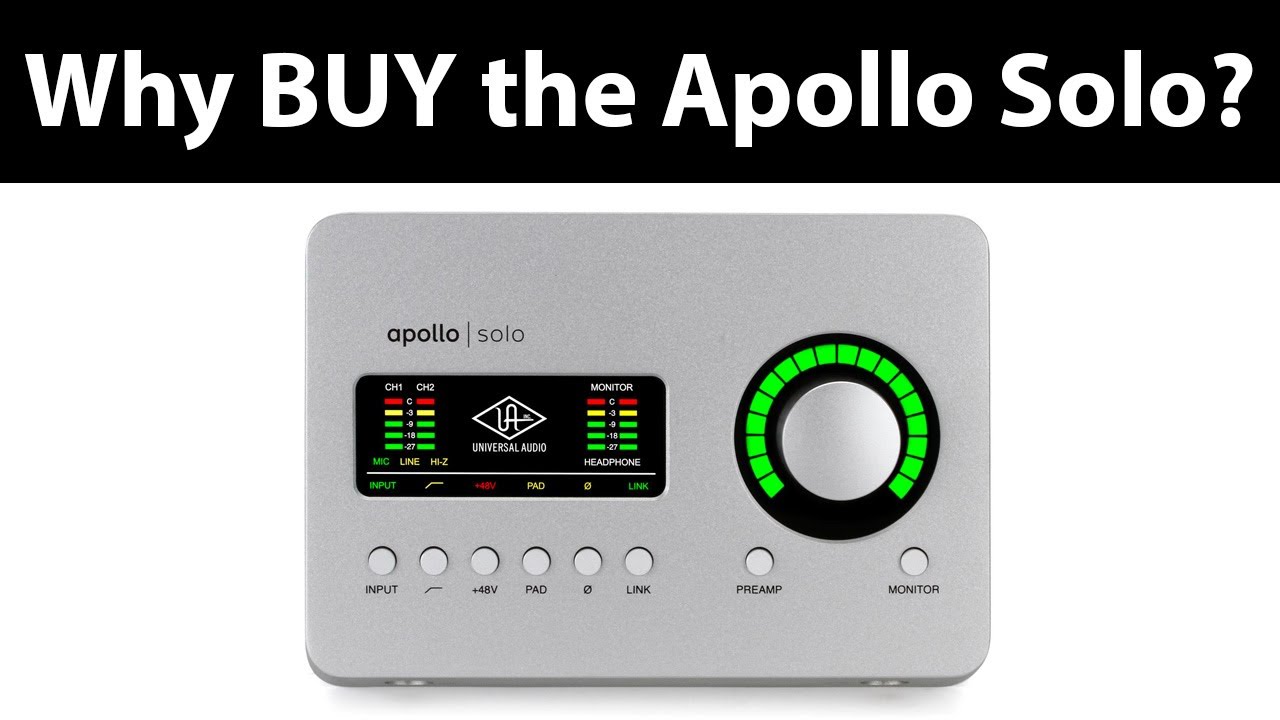 Why Buy the Apollo Solo?  Watch and Find Out
