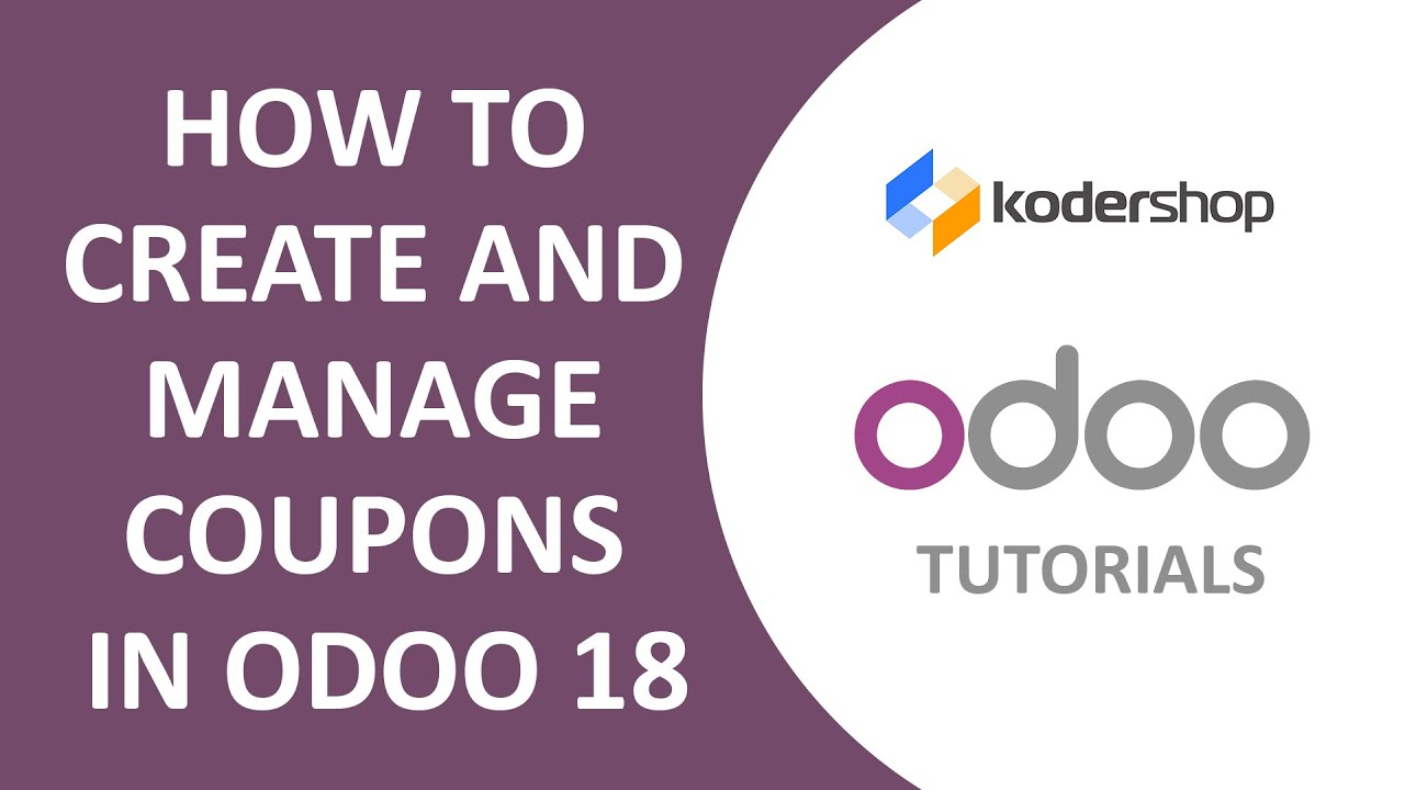 How to Create and Manage Coupons in Odoo 18 | Odoo Sales Tutorial
