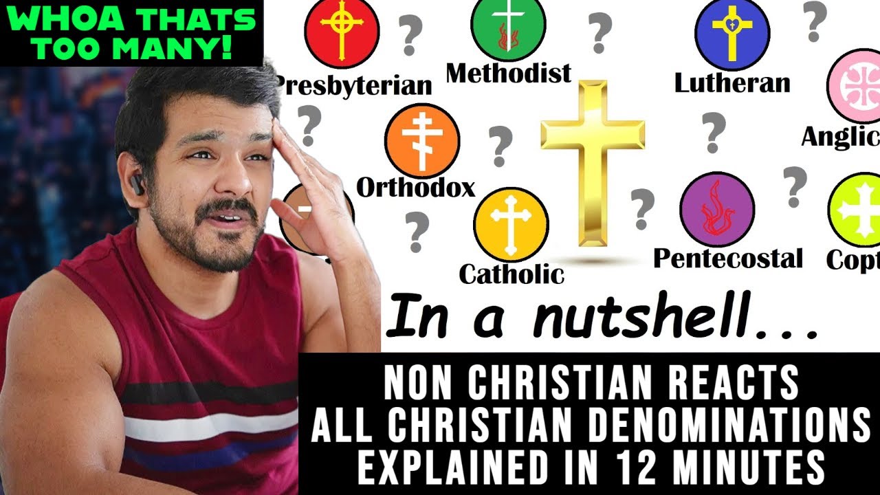 All Christian denominations explained in 12 minutes reaction