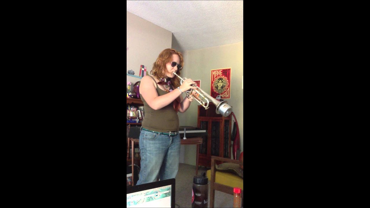 Shelder does an impression of a door doing an impression of miles davis