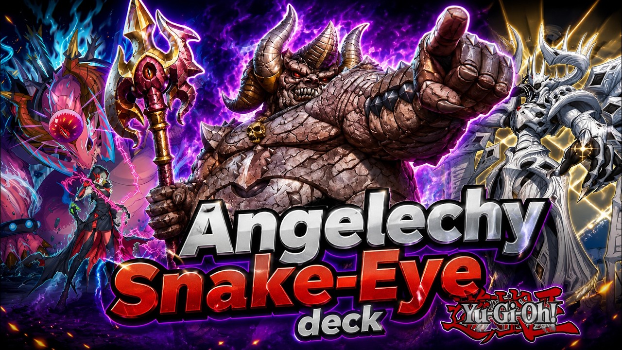 INSANELY FUN Angelechy Snake-Eye Deck 2026! Distrust Paranoia ! | Yu-Gi-Oh! [CORI-EN]