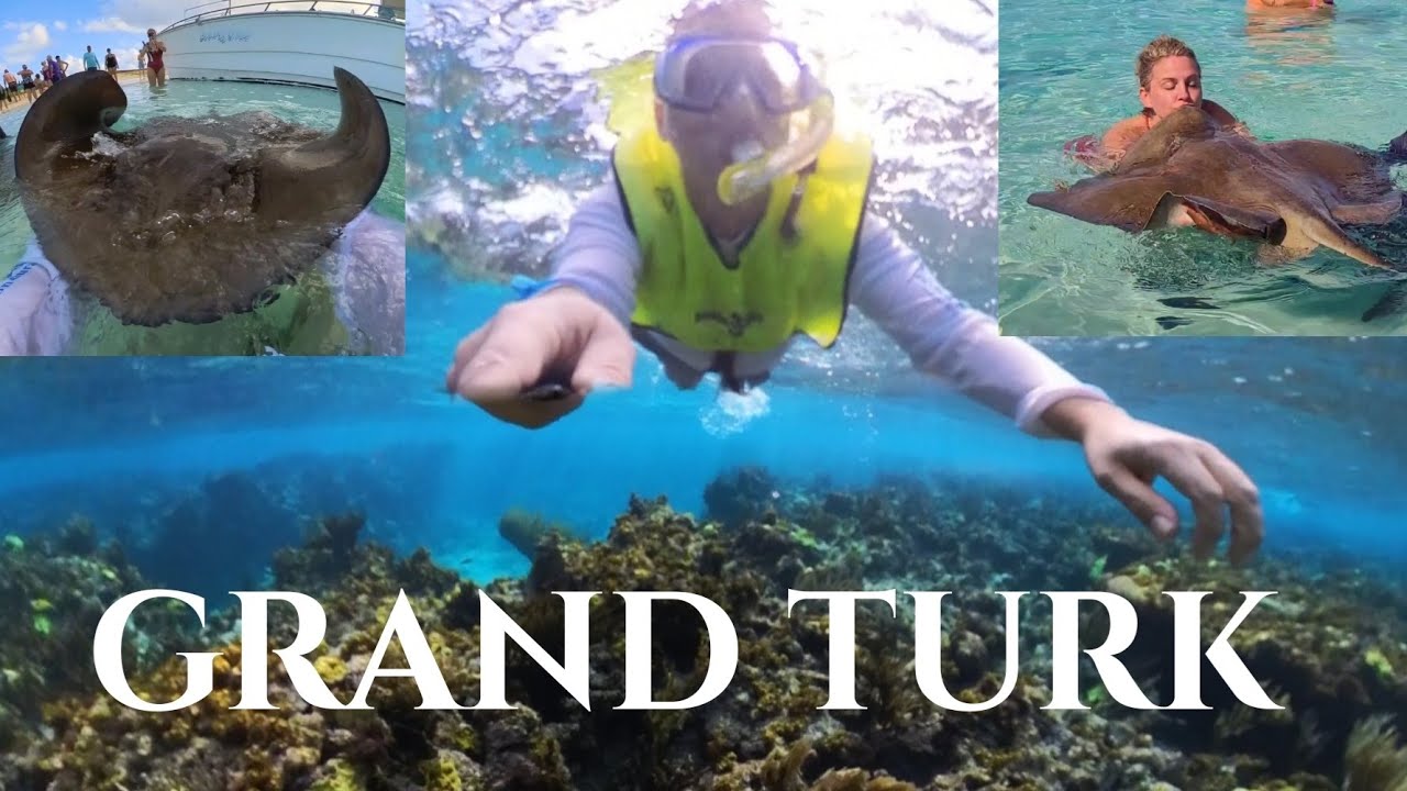 Snorkeling & Stingray Adventure Excursion Gib's Cay Grand Turk Carnival Cruise #vacation #travel