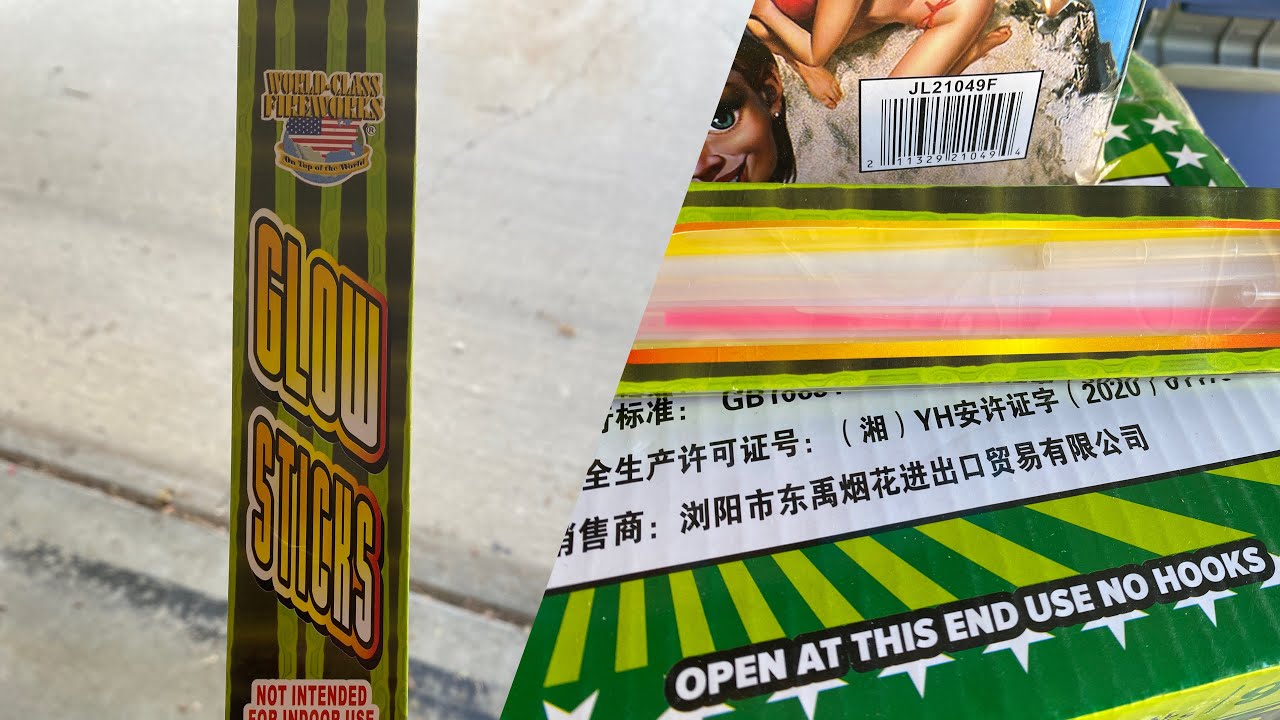 World Class Fireworks Glow Stick Sparklers