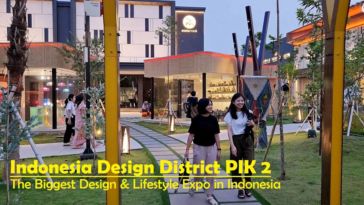 walking around INDONESIA DESIGN DISTRICT at PIK2 ❗ The New Jakarta City ⁉️ IDD PIK 2