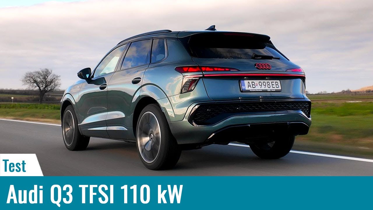 Audi Q3 TFSI 110 kW TEST 2025: Aj nová generácia jazdí skvele, ale ovládače pod volantom chcú zvyk