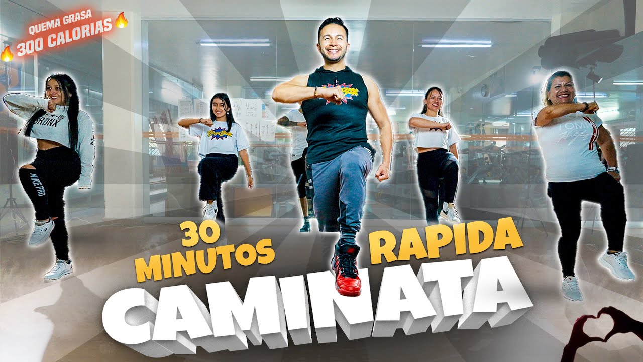 Caminata RAPIDA en 30 Minutos Quema Grasa | POWER WALKING 🚶