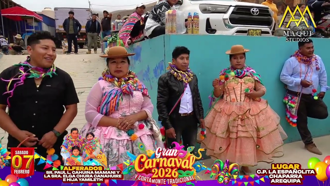 ESPAÑOLITA - Chaparra -AREQUIPA - Cortamonte ALFERADO 2016☝️ MAQUI STUDIOS 📞 993149431
