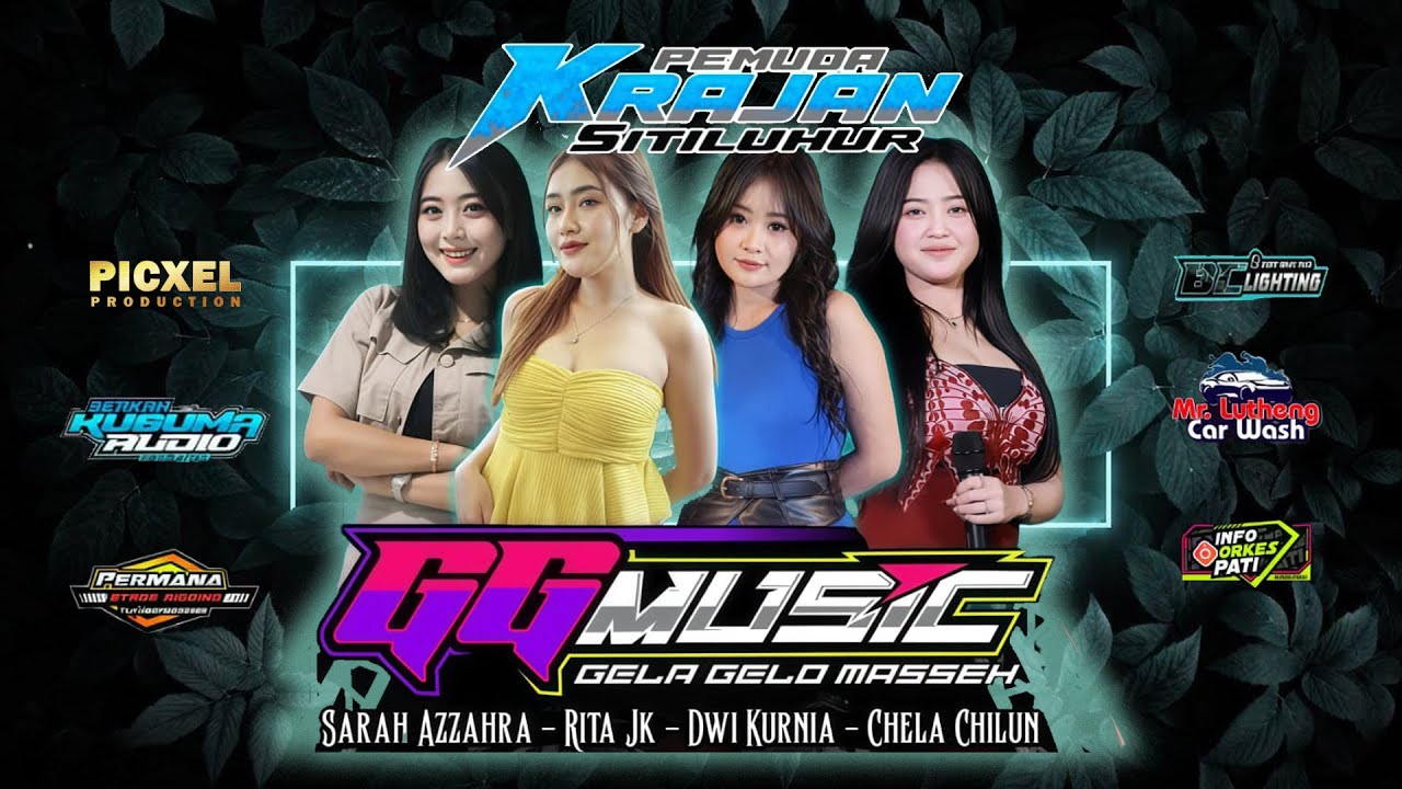 🔴 LIVE STREAM GG MUSIC - HAPPY PARTY PEMUDA KRAJAN SITILUHUR - GEMBONG PATI - BERKAH KUSUMA AUDIO