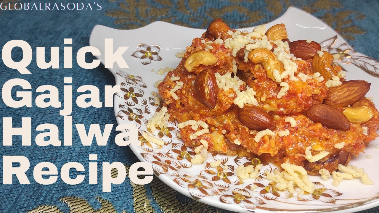 Quick gajar halwa recipe
