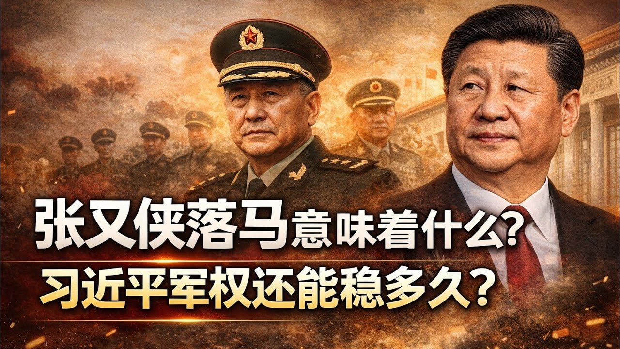 连任前夜：从张又侠落马，看习近平权力集中正在付出的代价！