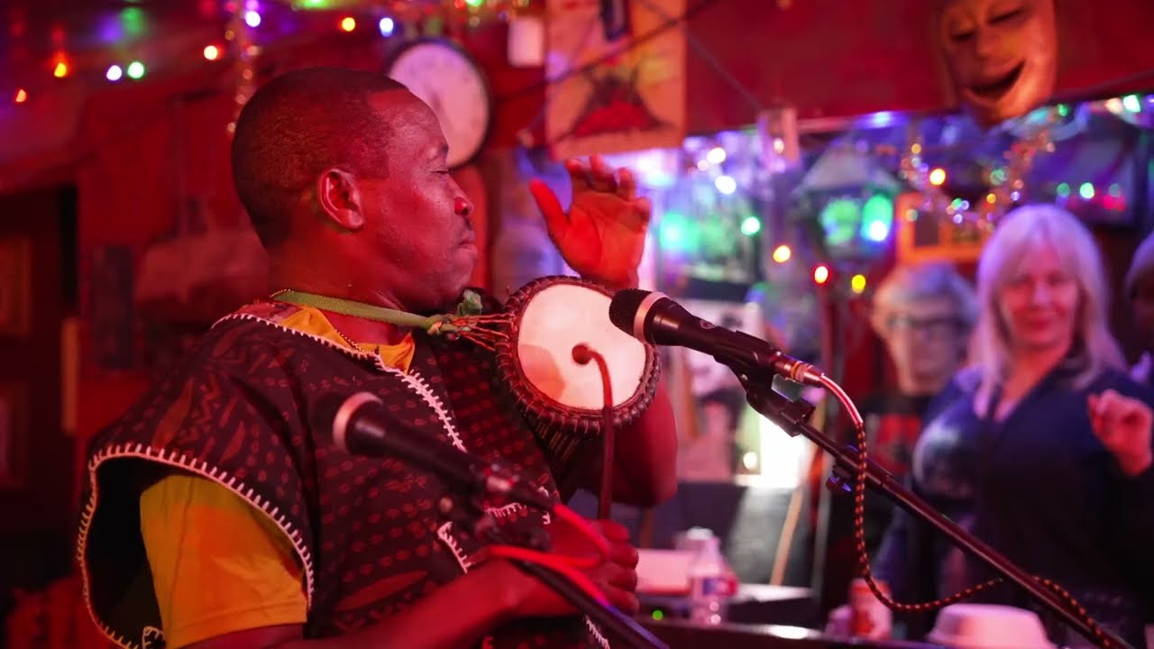 Zoumountchi Live ~ 'Hardworking Man' at Africa Night at Sahara Lounge, Austin, Texas
