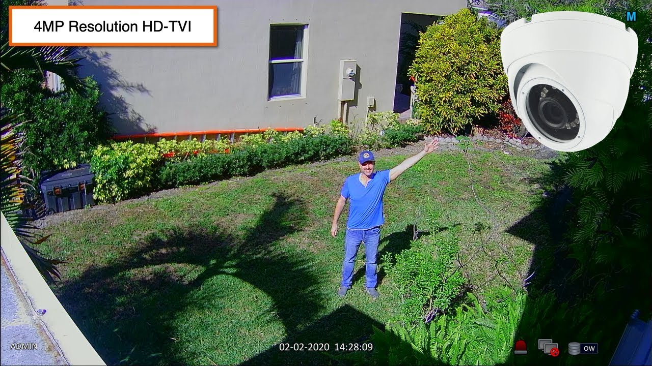 4MP Dome Security Camera