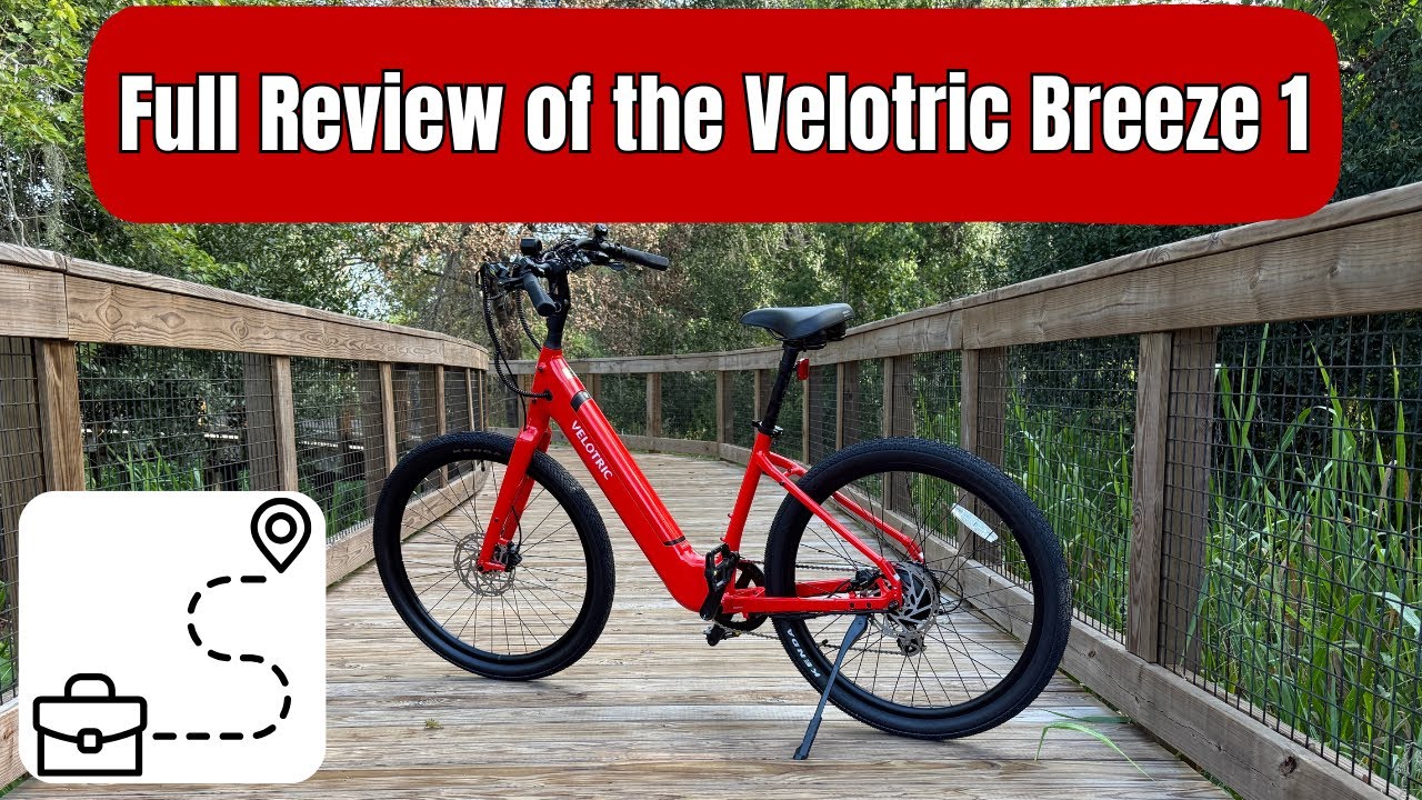 УДИВИТЕЛЬНЫЙ электровелосипед Velotric Breeze 1 — катание и обзор