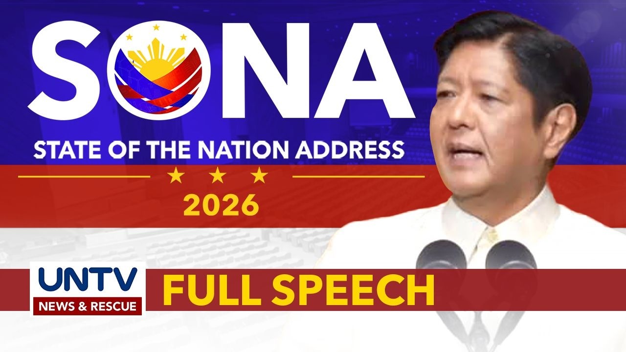 FULL SPEECH: SONA 2026 of President Ferdinand Marcos Jr. &ndash; July 27, 2026