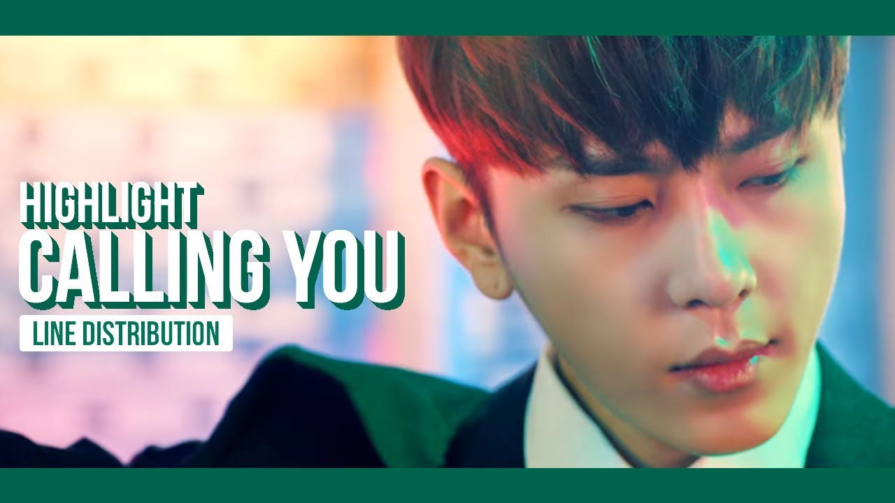 Highlight - Calling You Line Distribution (Color Coded)
