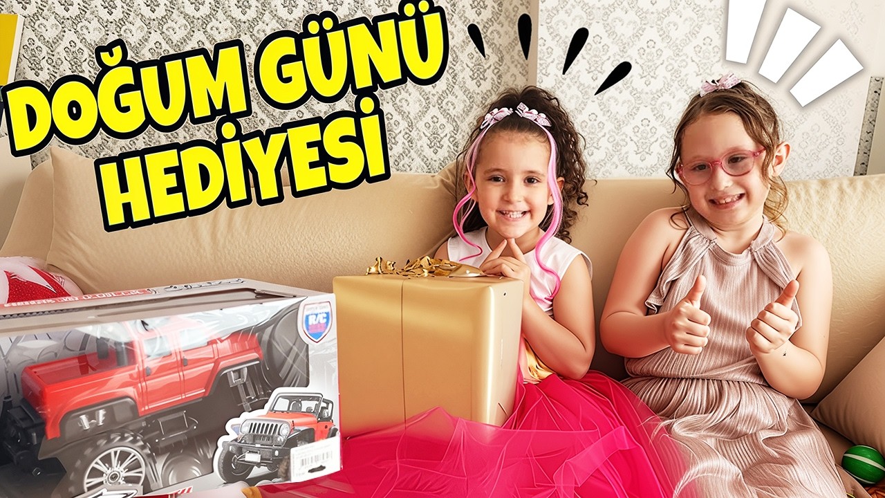 BAHAR VE BANU ALYAYA DOĞUM GÜNÜ HEDİYESİ ALDIK !