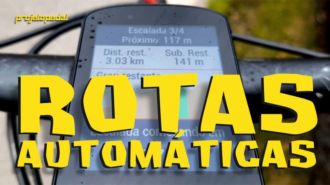 ROTAS AUTOMATICAS & CLIMBPRO no GARMIN EDGE 830 | projetopedal