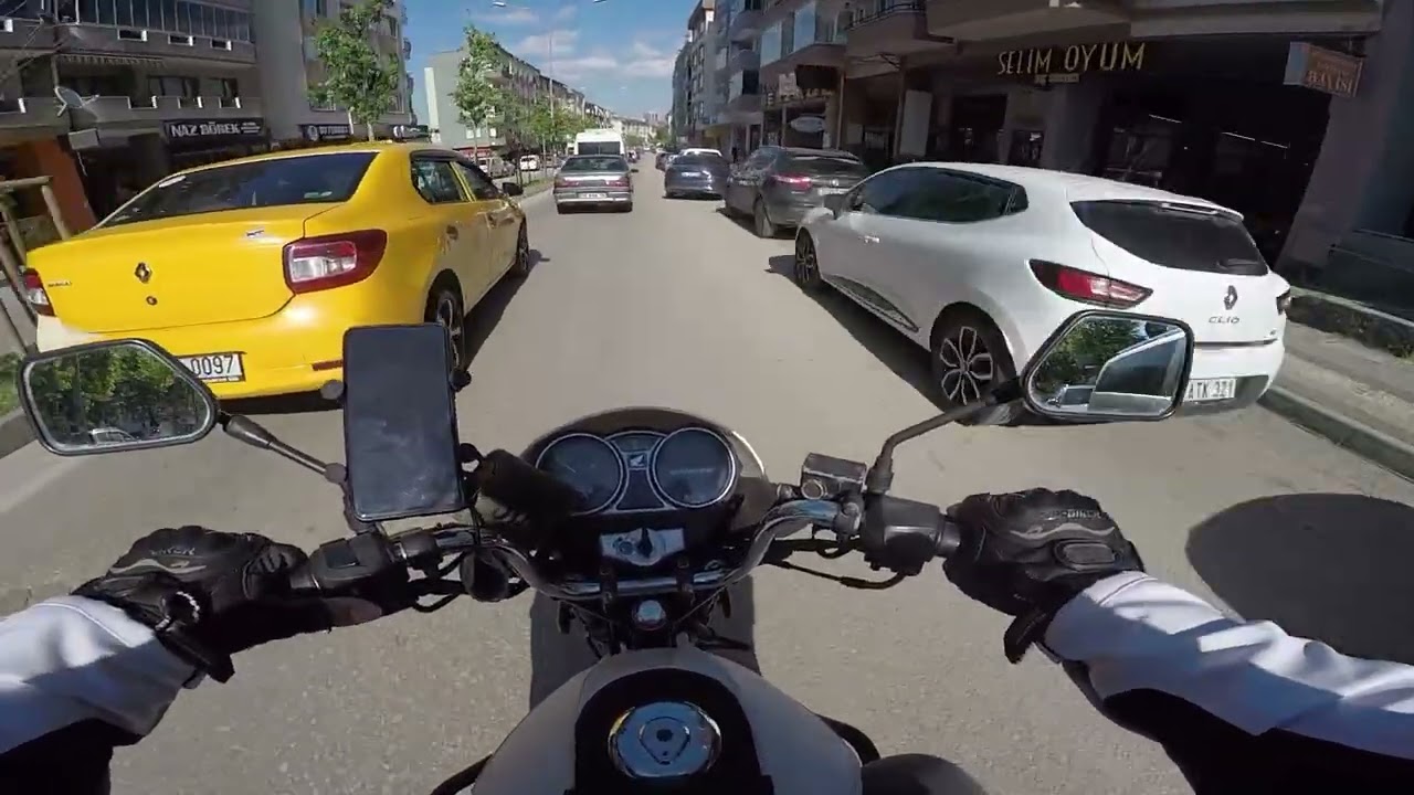 HONDA CB 125 E İLE BURSA GÜNLÜKLERİ 2 |SOHBET | MOTOR DEĞERLENDİRME