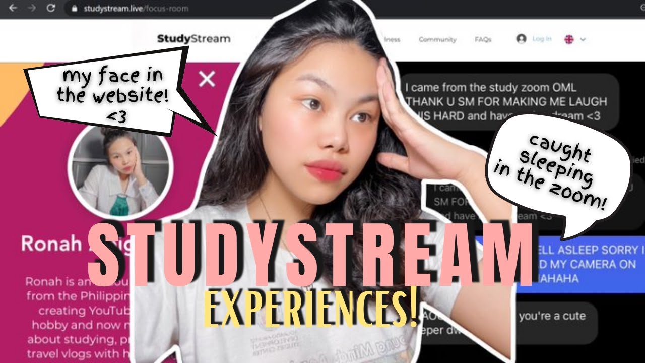 Мой опыт использования сайта Study Stream Live 🍂 (обучение с незнакомцами) | Рона Эбигейл Бежок
