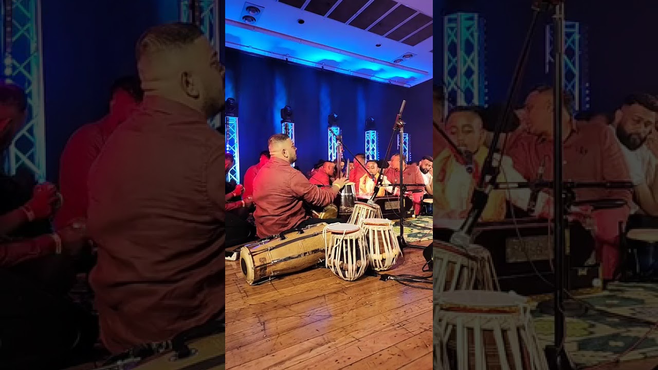 Kirtan Night at Bonnirigg  Sports  Club . Kartik Sharma  bhaiya and Shivam Sen  son of Sanjay Sen .