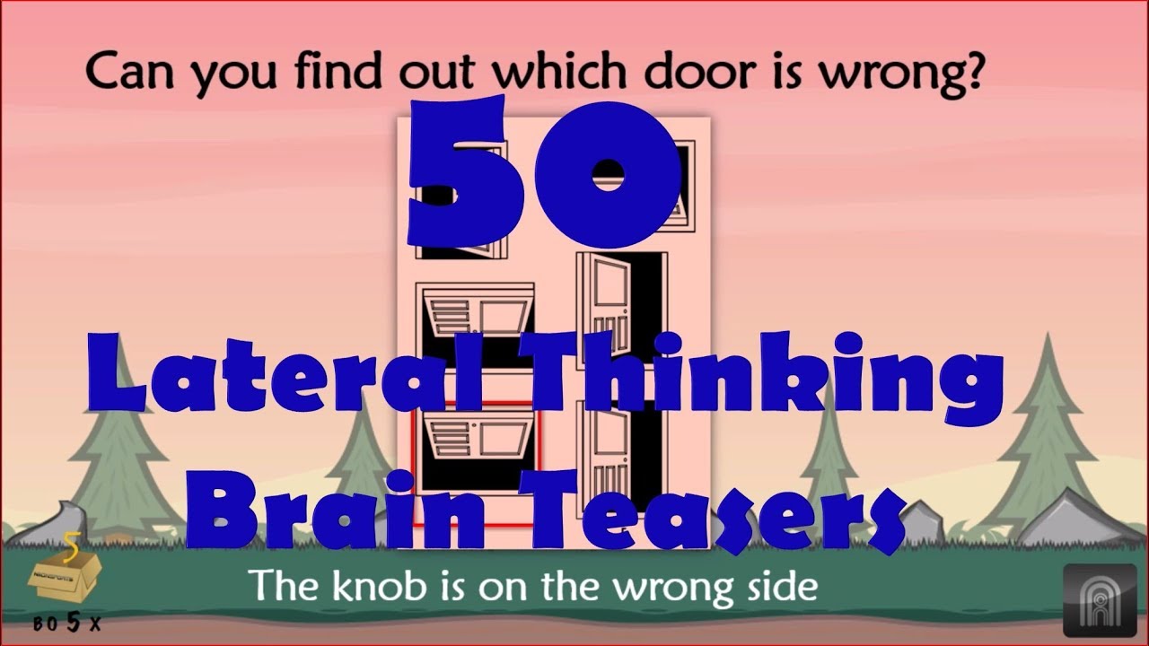 50 Lateral Thinking Puzzles That Will Blow Your Mind | Part 1