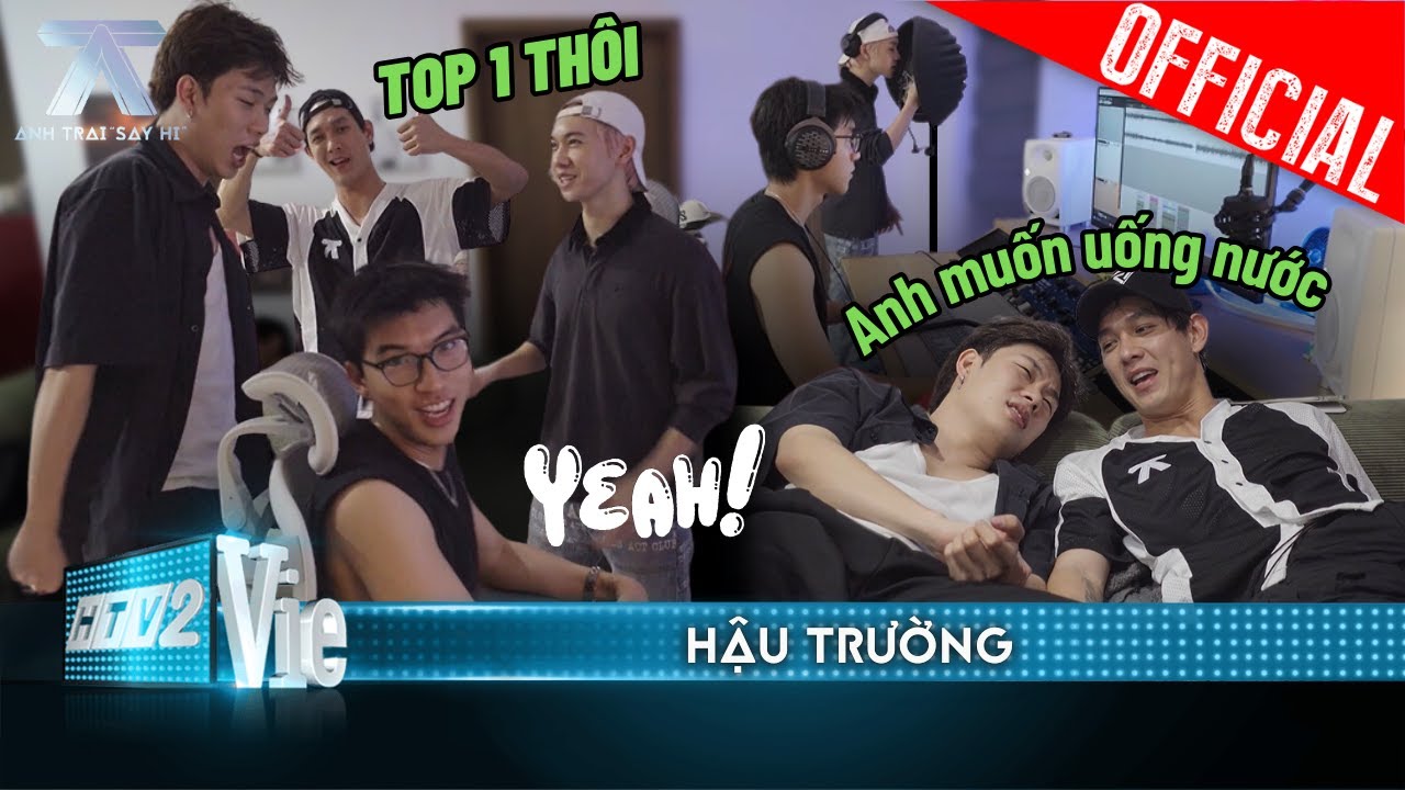[BTS] Hình ảnh chân thật team Sao Hạng A, cụ Sinh nhõng nhẽo với Bống Khờ | Anh Trai Say Hi
