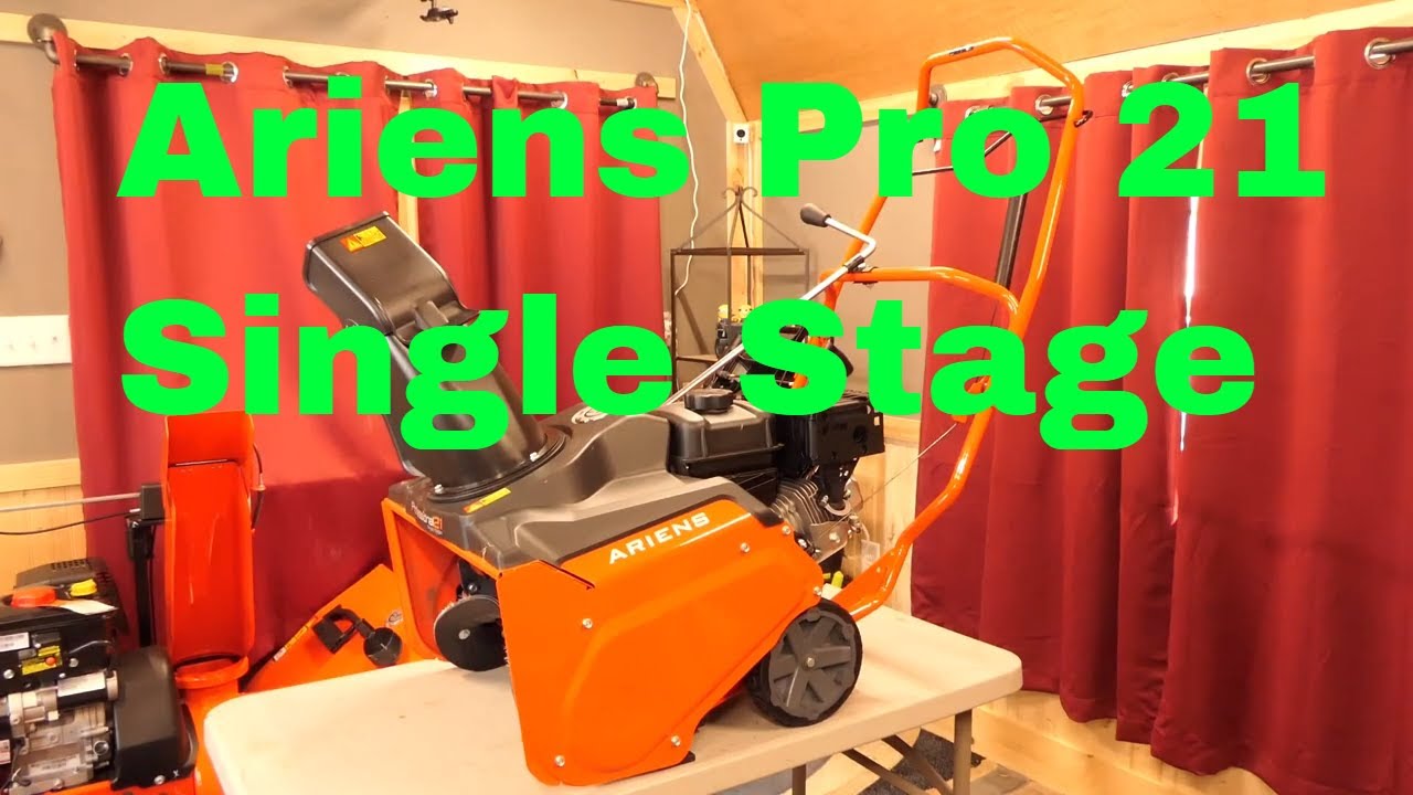 Ariens Professional 21 SSRC Walk-Around Review