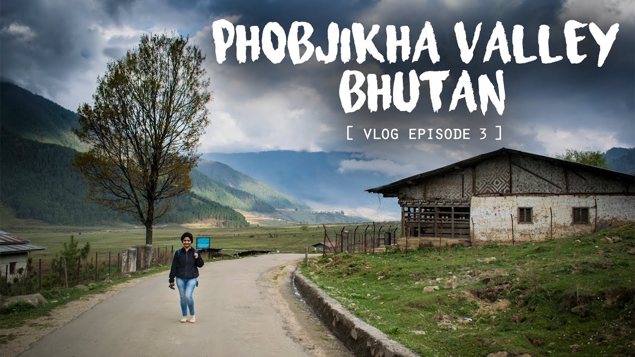 Phobjikha Valley | Bhutan Travel Guide | Indian Travel Vlogger | Phobjikha  - BHUTAN Vlog Ep 3