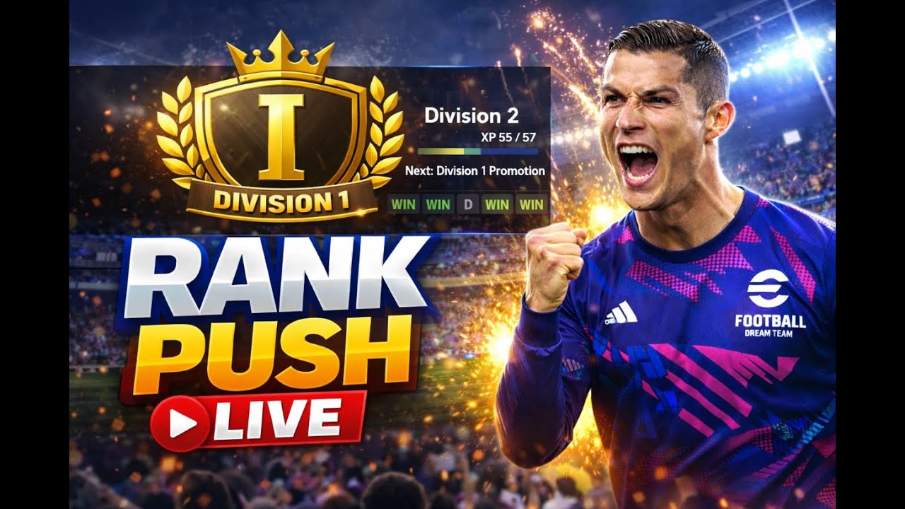LIVE eFootball PS5 | Road to Division 1 TOP 100  | Rank Push