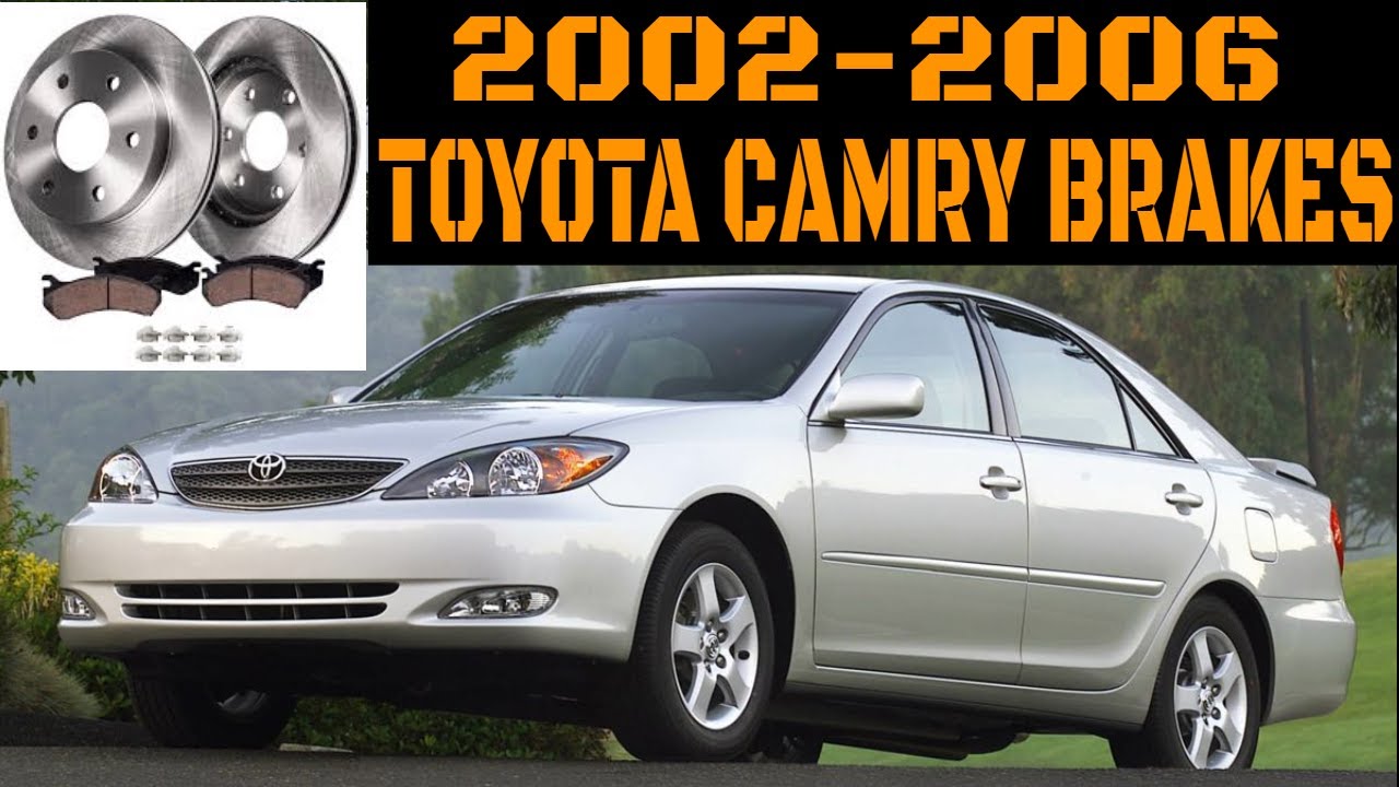 Toyota Camry Brakes (Front Pads And Rotors 2002-2006)