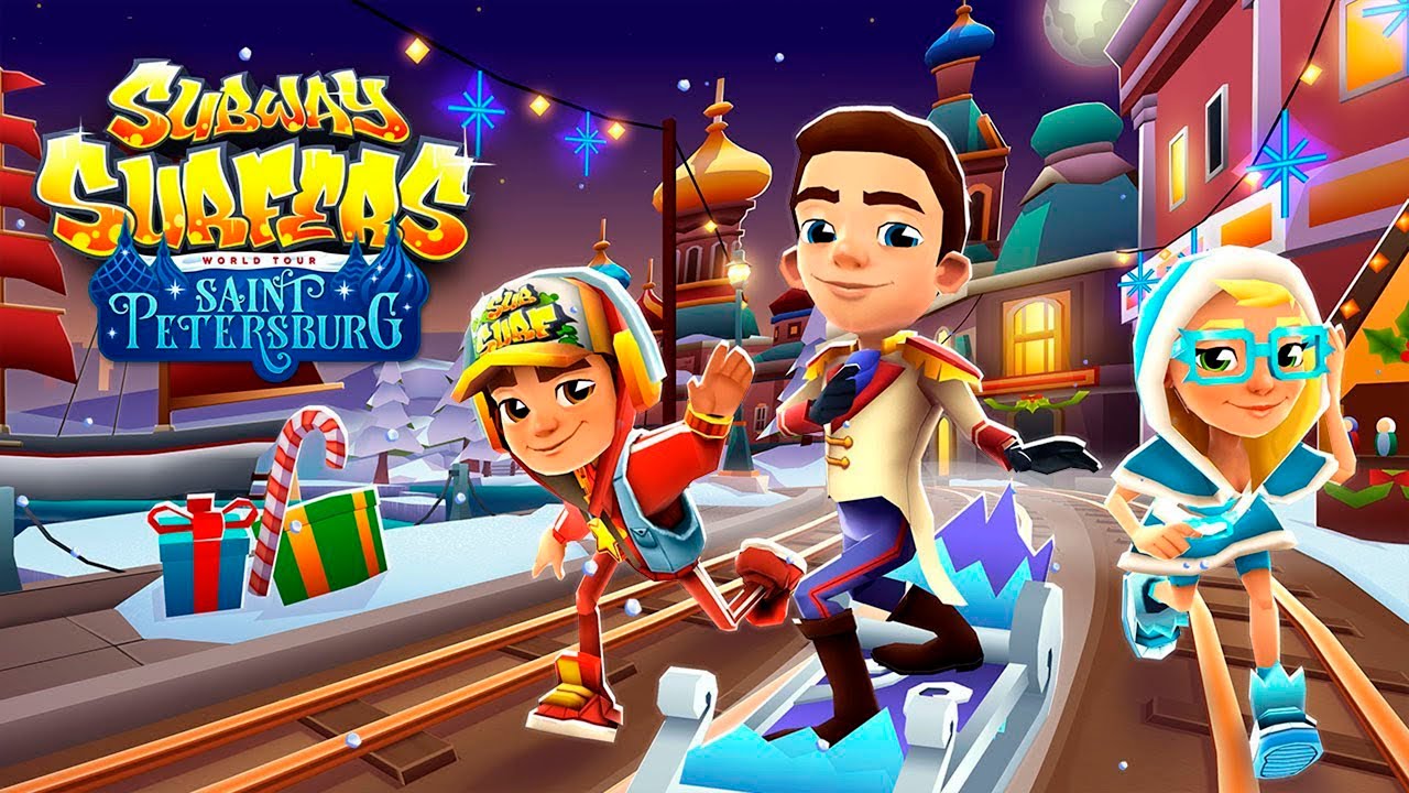 NEW UPDATE - SUBWAY SURFERS SAINT PETERSBURG 2017