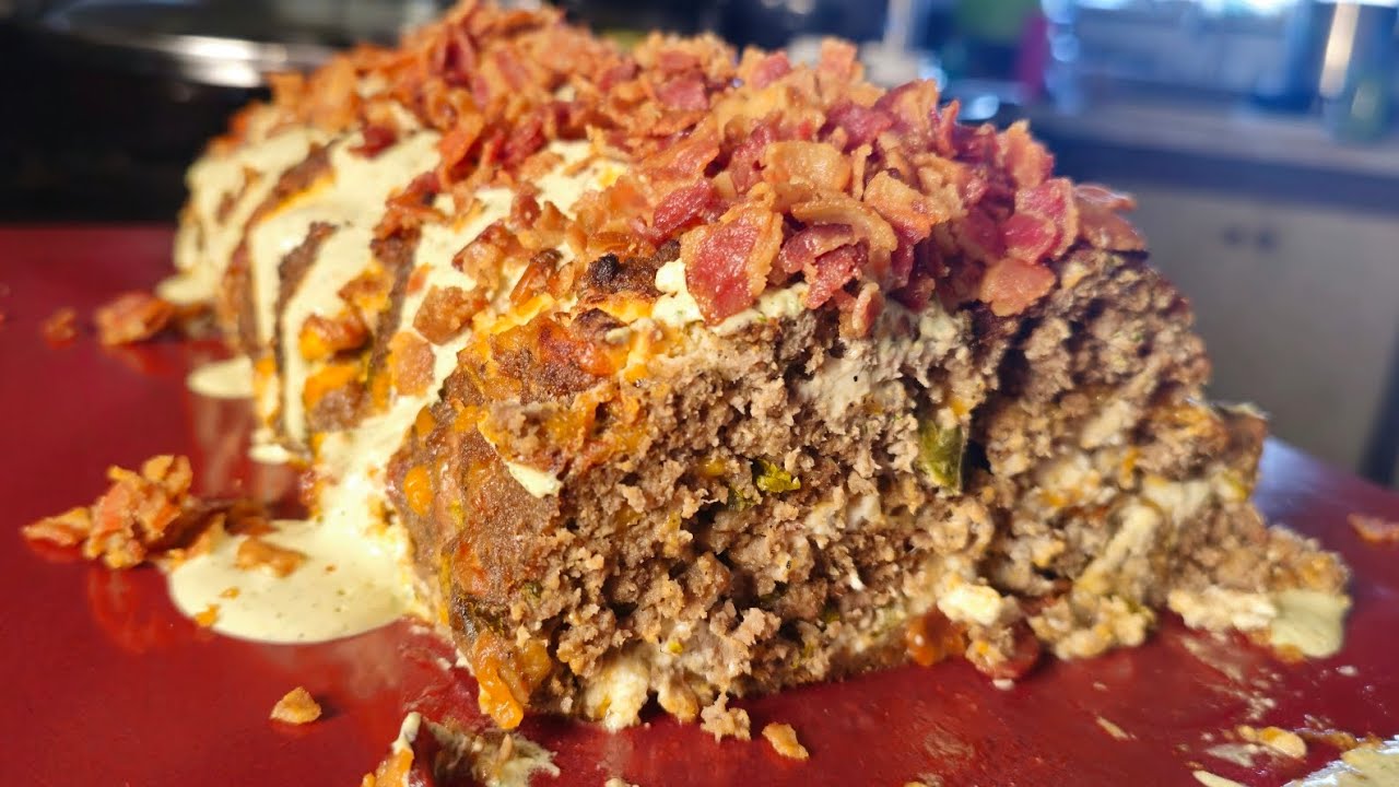 Мясной рулет с халапеньо поппер