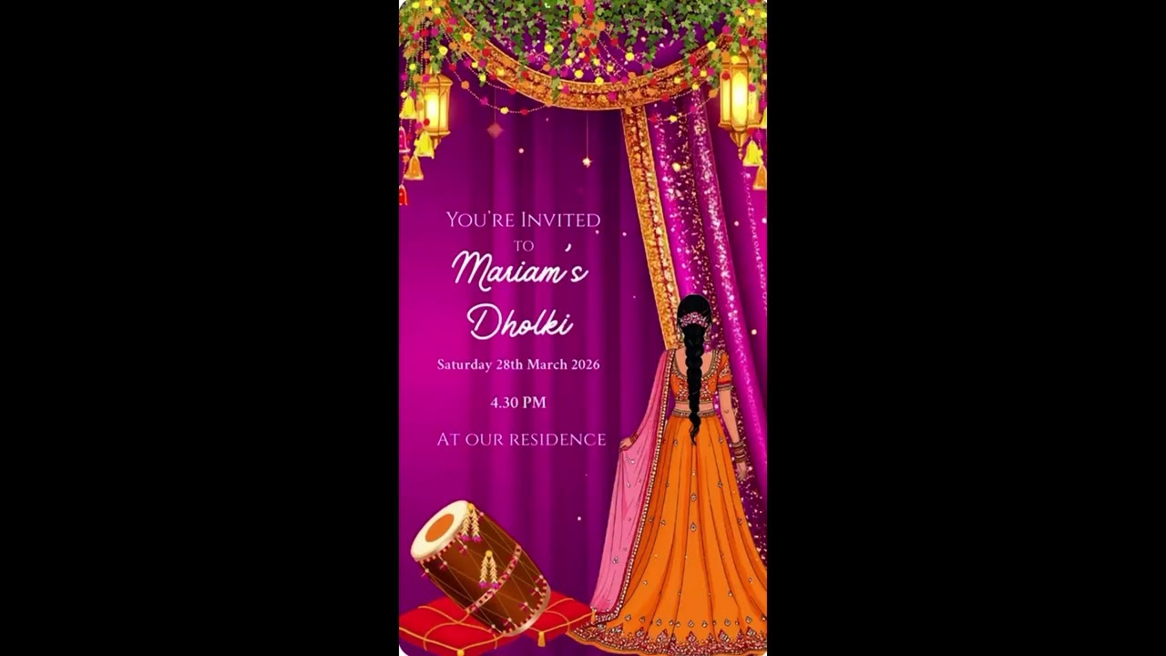Dholki Mariam Wedding