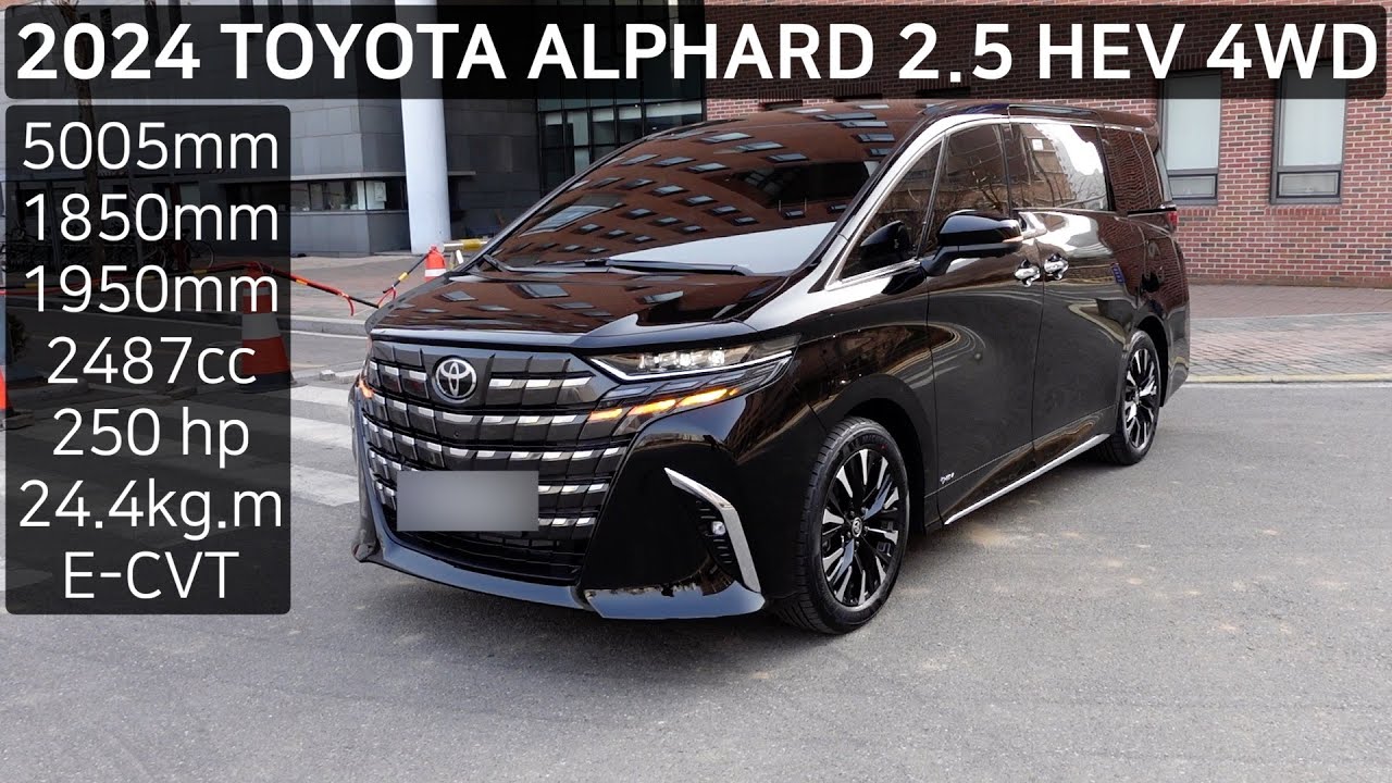 2024 TOYOTA ALPHARD 2.5 HEV 4WD