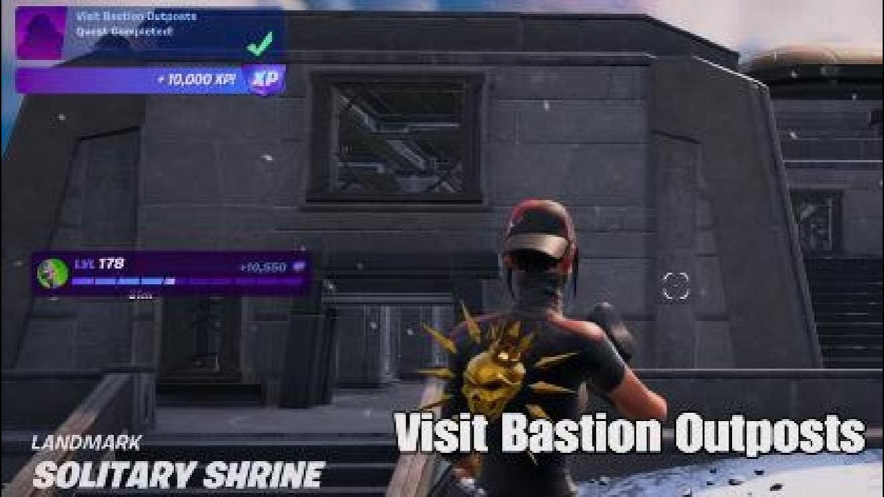 Visit Bastion Outposts - Fortnite Cipher Quest - Chapter 4 Season 1