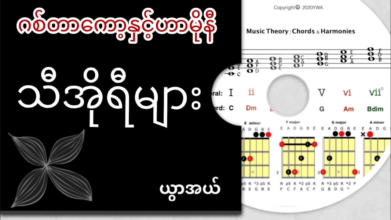 ဂစ်တာကော့ + ဟာမိုနီ(သီအိုရီ) | Learn Music Theory