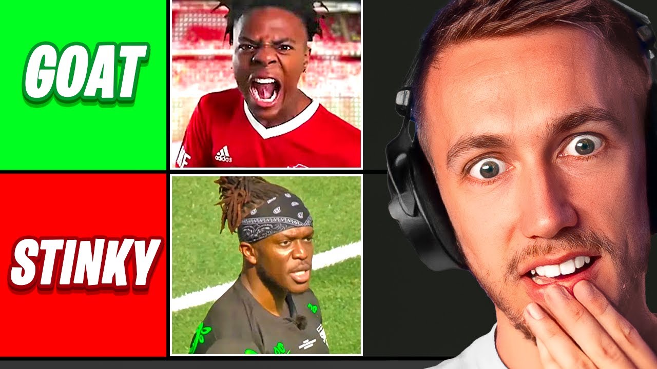 Miniminter Blind Ranks YouTube Footballers