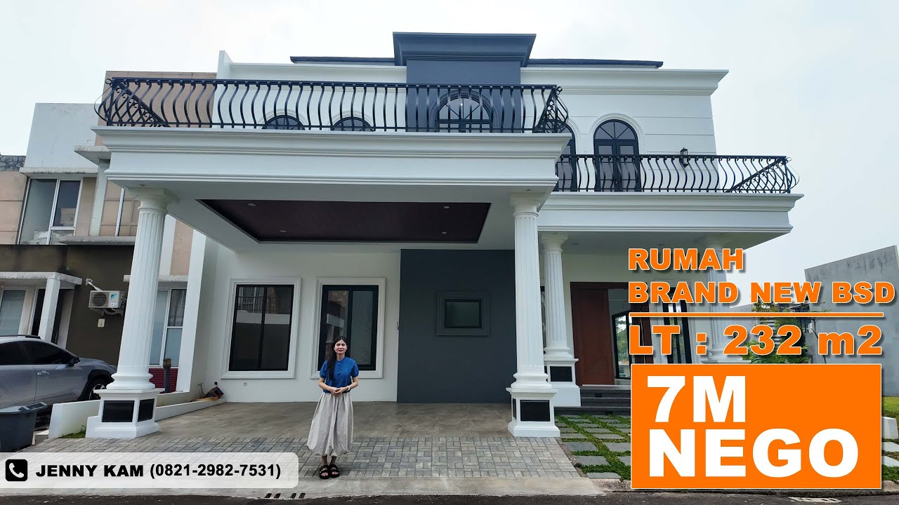 DIJUAL RUMAH BANGUNAN BARU Posisi HOEK BADAN THE ICON - BSD CITY #rumahdibsd#rumahdijual #bsd #rumah