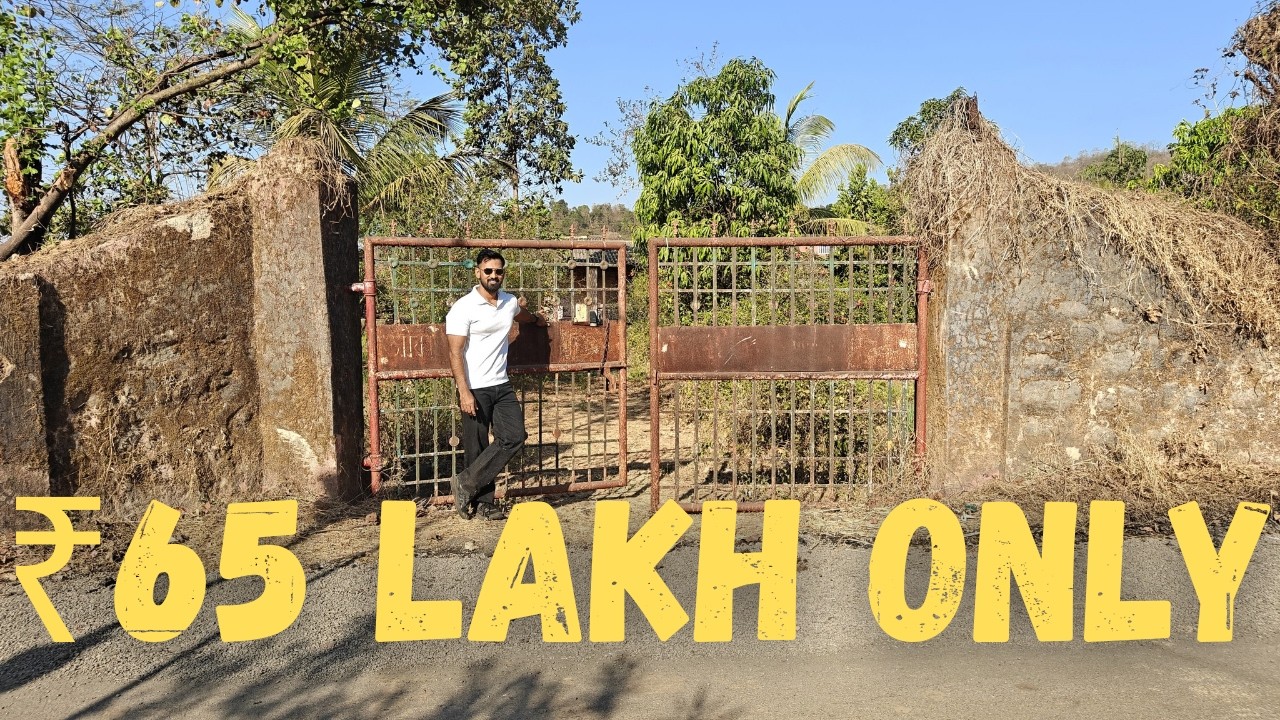 28 Gunta Farmhouse on Pali–Khopoli Road | 50+ Fruit Trees | Electricity & Borewell | ₹65 Lakh Fixed