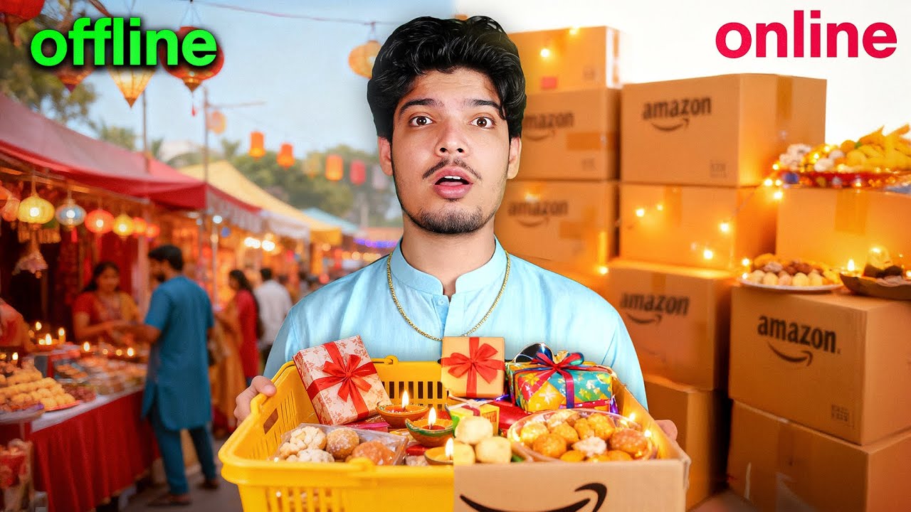 I bought Weird Diwali Products Offline vs Online