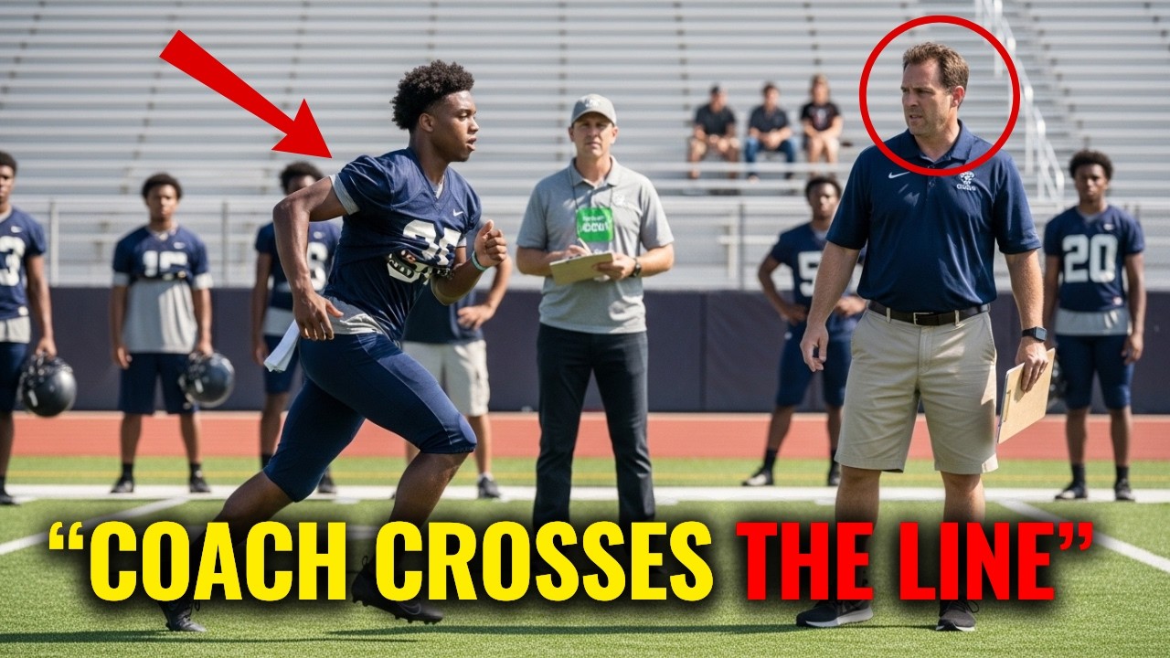Coach Yells at Black Player — Scouts Are Watching