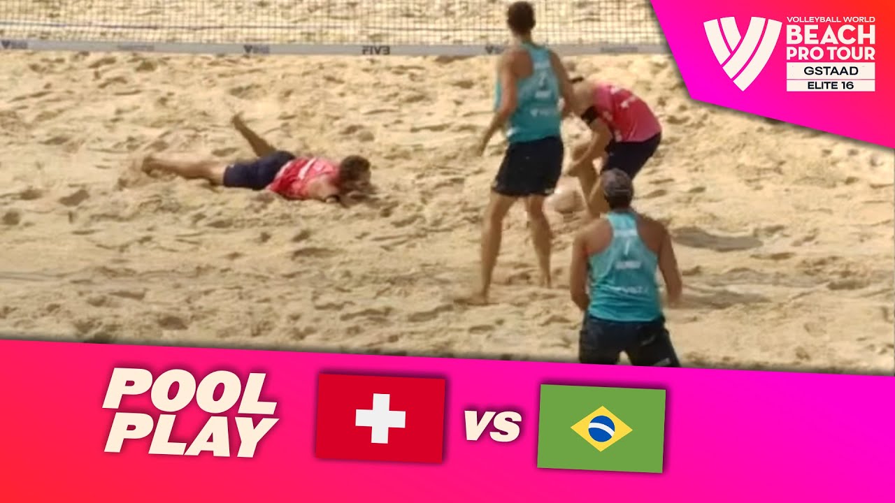 Haussener/Friedli vs. George/Andre - Pool Play Highlights | Gstaad 2025 #BeachProTour
