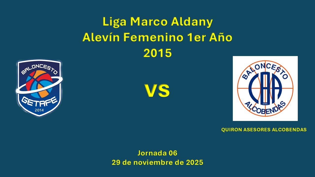 2025 1129 CB GETAFE vs CB QUIRÓN ASESORES ALCOBENDAS