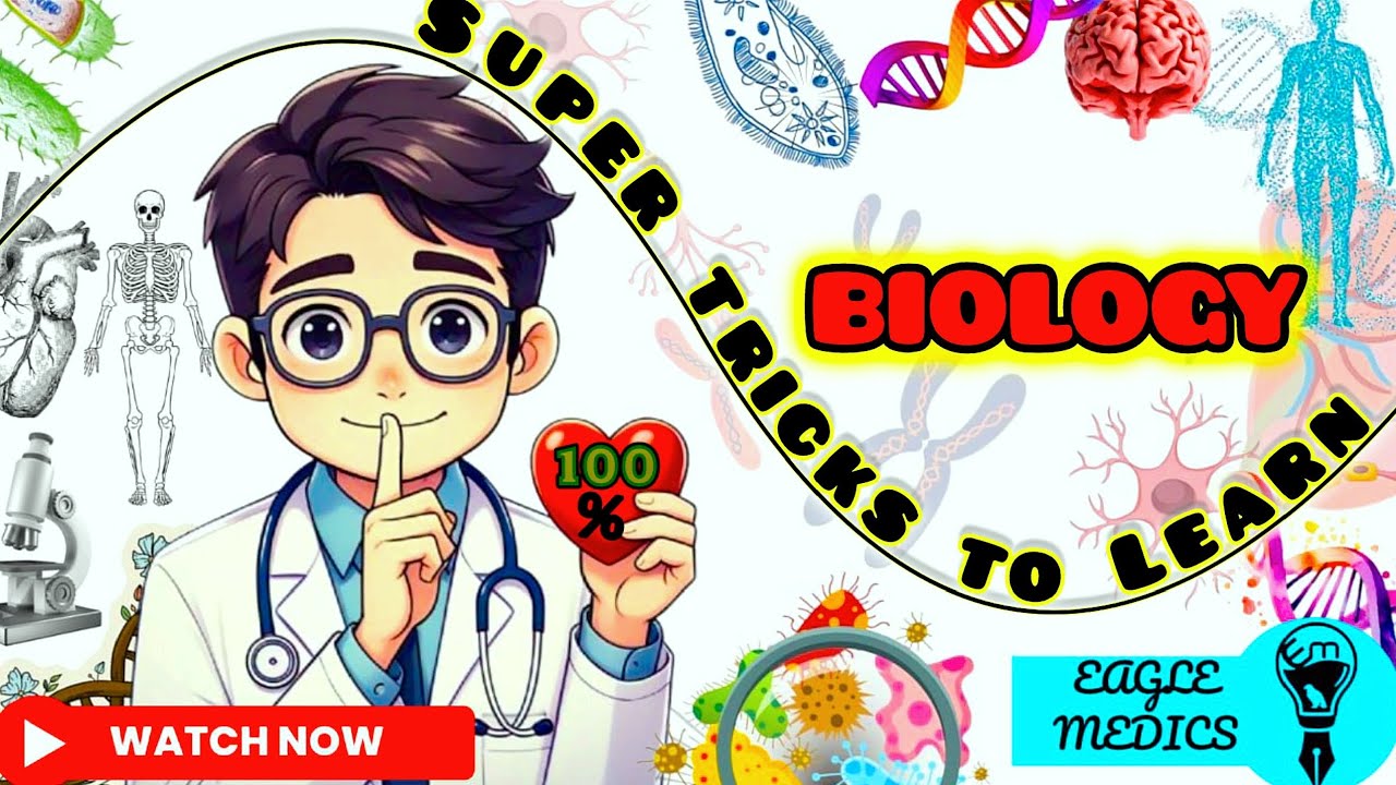 SUPER 😍 TRICKS 🫰 TO LEARN BIOLOGY 🧫